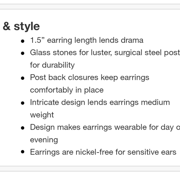 Sugarfix Baublebar Eight Nights Hanukkah Earrings NWT - Picture 4 of 5